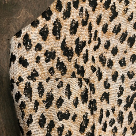 DVF Arianna Leopard Colorblock Sheath Dress SZ 8 - Picture 11 of 15